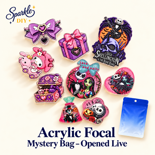 Acrylic Focal Mystery Bag – Opened Live